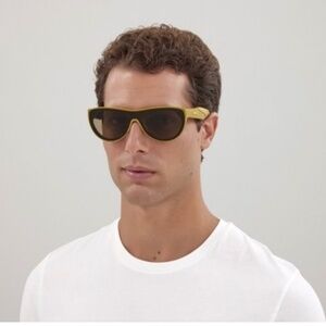 NEW BV1234S 003 BOTTEGA VENETA YELLOW BROW UNISEX SUNGLASSES